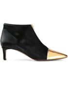 Marni Contrasted Cap Toe Boots - Lyst