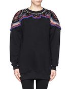 Emilio Pucci Embroidery and Embellish Sweatshirt - Lyst
