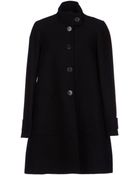 Stefanel Coat - Lyst