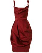 Vivienne Westwood Red Label Corseted Faille Dress - Lyst