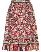 Etro Printed Skirt - Lyst