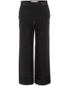 Marni Crepe Cropped Trousers - Lyst