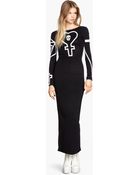 H&M Maxi Dress - Lyst