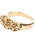 Alexander McQueen Chain Ring - Lyst