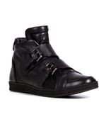 DSquared² Leather High-Top Sneakers - Lyst