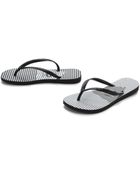 Havaianas Slim Logo Flip Flops - Black - Lyst