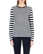 MICHAEL Michael Kors Cotton-jersey Top - Lyst