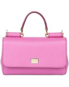 Dolce & Gabbana Jeans Dauphine Leather Shoulder Bag - Lyst