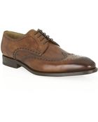 Magnanni Almond Derby Brogue - Lyst