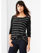 Gap Mix-Stripe A-Line Tee - Lyst