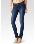 Paige Skyline Skinny - Pacifica - Lyst