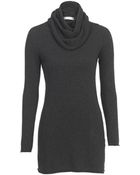 Stefanel Cowl Neck Sweater - Lyst