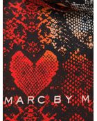 Marc By Marc Jacobs Snake Skin Print Scarf - Lyst