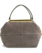 J.Crew Hughes Suede Satchel - Lyst