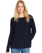 Polo Ralph Lauren Cable-Knit Sweater - Lyst