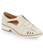 Dolce Vita Faux Leather Cut-Out Oxfords - Lyst