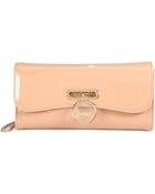Christian Louboutin Riviera Patent Leather Clutch - Lyst