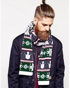 Asos Holidays Scarf - Lyst