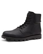 Gucci Rubberized Leather Boot - Lyst