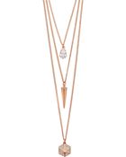 Juicy Couture Triple Strand Necklace - Lyst