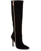 Jessica Simpson Capitani Leather Tall Boots - Lyst