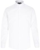 River Island White Long Sleeve Shirt - Lyst