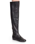 Giuseppe Zanotti Leather Over-the-knee Boots - Lyst