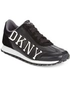 DKNY Women'S Jete Logo Varsity Sneakers - Lyst