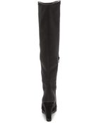 Steven By Steve Madden Whispper Over The Knee Boots - Black - Lyst