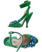 Prada Sandals - Lyst