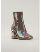 Maison Martin Margiela Iridescent Ankle Boots - Lyst