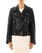 Acne Studios Mape Leather Jacket - Lyst