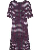 Marni Printed Sateen Twill Dress - Lyst
