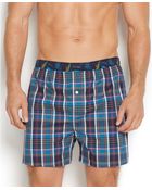 Tommy Hilfiger Mens Woven Plaid Boxers - Lyst