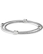 David Yurman Cable Classics Bangle Bracelet Set - Lyst