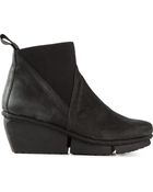 Trippen Wedge Boots - Lyst