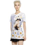 Jean Paul Gaultier Oversized Printed Cotton T-Shirt - Lyst
