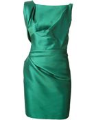 DSquared2 Draped Dress - Lyst