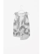 Cos Split Back Printed Top - Lyst