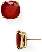Kate Spade Small Square Stud Earrings - Lyst