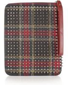 Christian Louboutin Cris Spiked Twill Ipad Case - Lyst