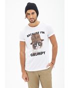 Forever 21 Grumpy Cat Graphic Tee - Lyst