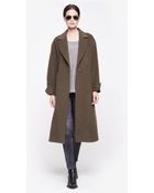 Mason by Michelle Mason Oversize Maxi Coat - Lyst