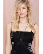 Nasty Gal 8 Other Reasons Game Over Body Chain - Lyst