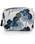 Tory Burch Brigitte Floral Nylon Cosmetic Case - Lyst