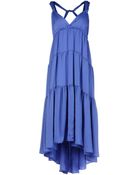 Pinko Black Knee-Length Dress - Lyst