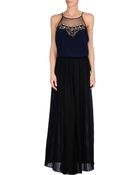 Pinko Long Dress - Lyst