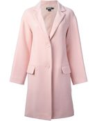 DKNY Oversize Coat - Lyst