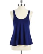 Splendid Drapey Tank - Lyst