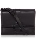 Karen Millen Sleek Metalwork Satchel - Lyst